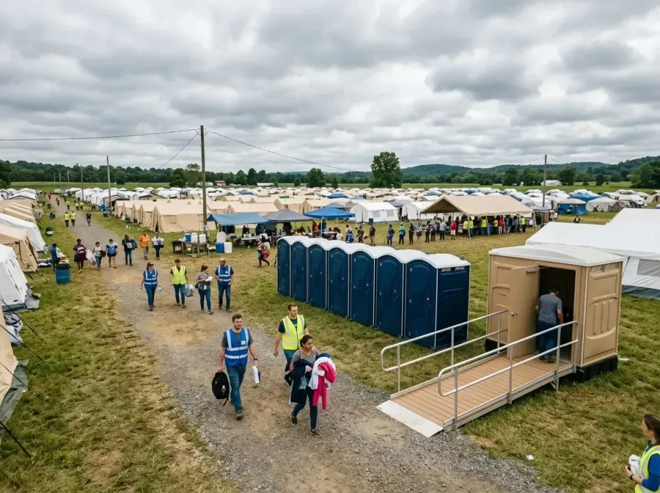 disaster-relief-camp-restrooms-010 — frequently asked questions, Dumpster & Portable Bathrooms Rental in Palmer Lake, CO